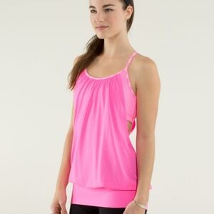 lululemon athletica Zing Pink Women's Tank Top